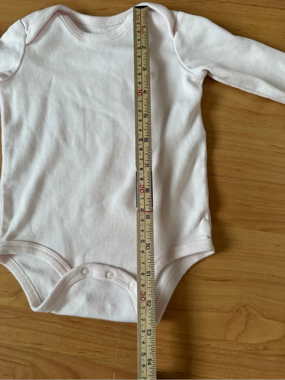 Ralph Lauren Baby Girl Cotton Long-Sleeve Bodysuit in Delicate Pink 3-6 Months